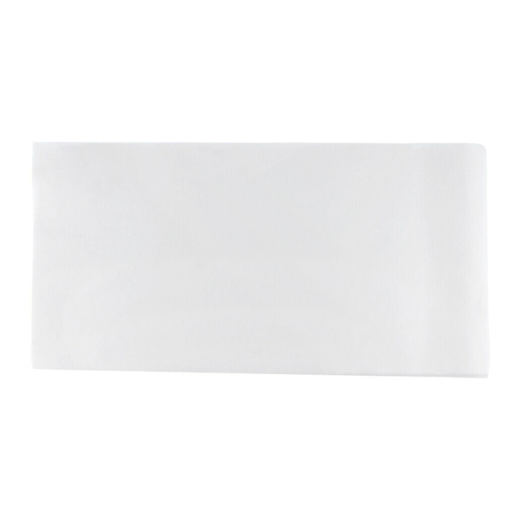 200x Disposable Feet Drying Cloth Non-woven Fabric Pillow Cover Paper Sheet