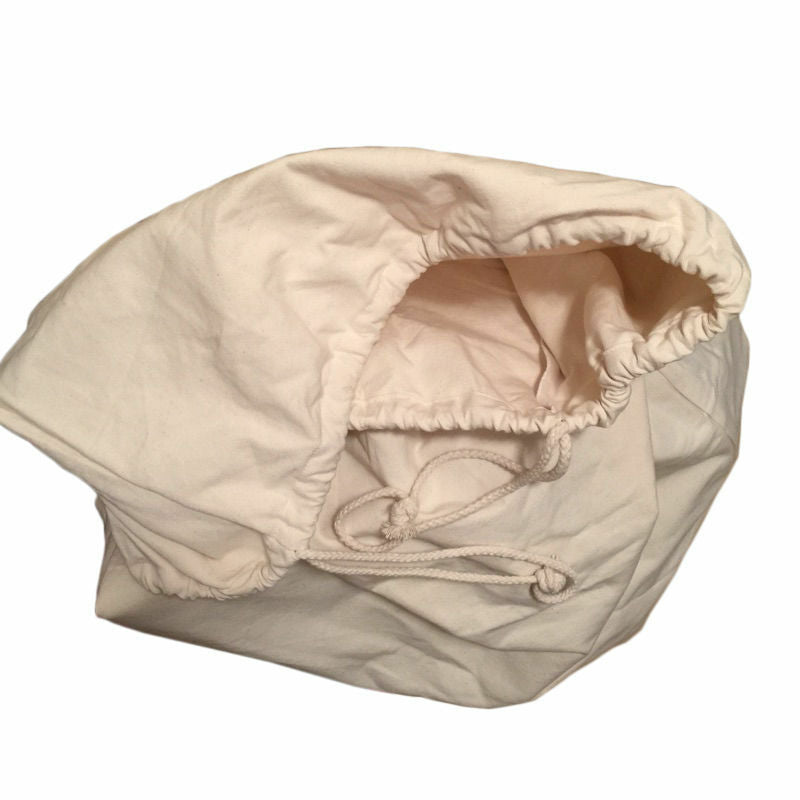 Heavy Duty Thick Cotton Canvas Laundry Camping Storage Bag 48x60cm / 19x23inch
