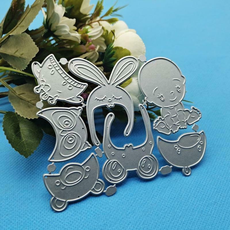 Baby Metal Cutting Dies Stencil DIY Scrapbooking Album Paper Card Template Mold