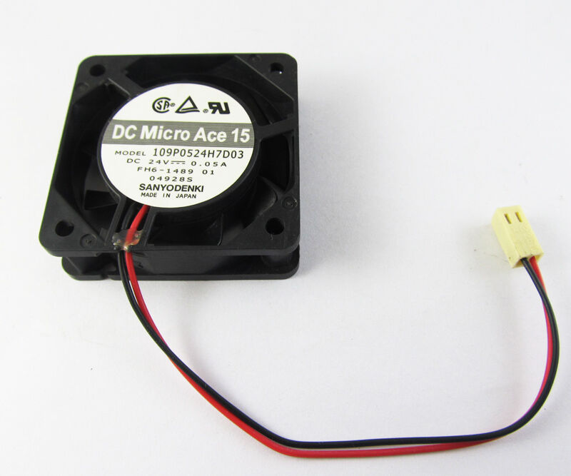 5pcs SANYO 109P0524H7D03 50x50x15mm 5015 24V 0.05A DC Fan 2510 2pin Connector