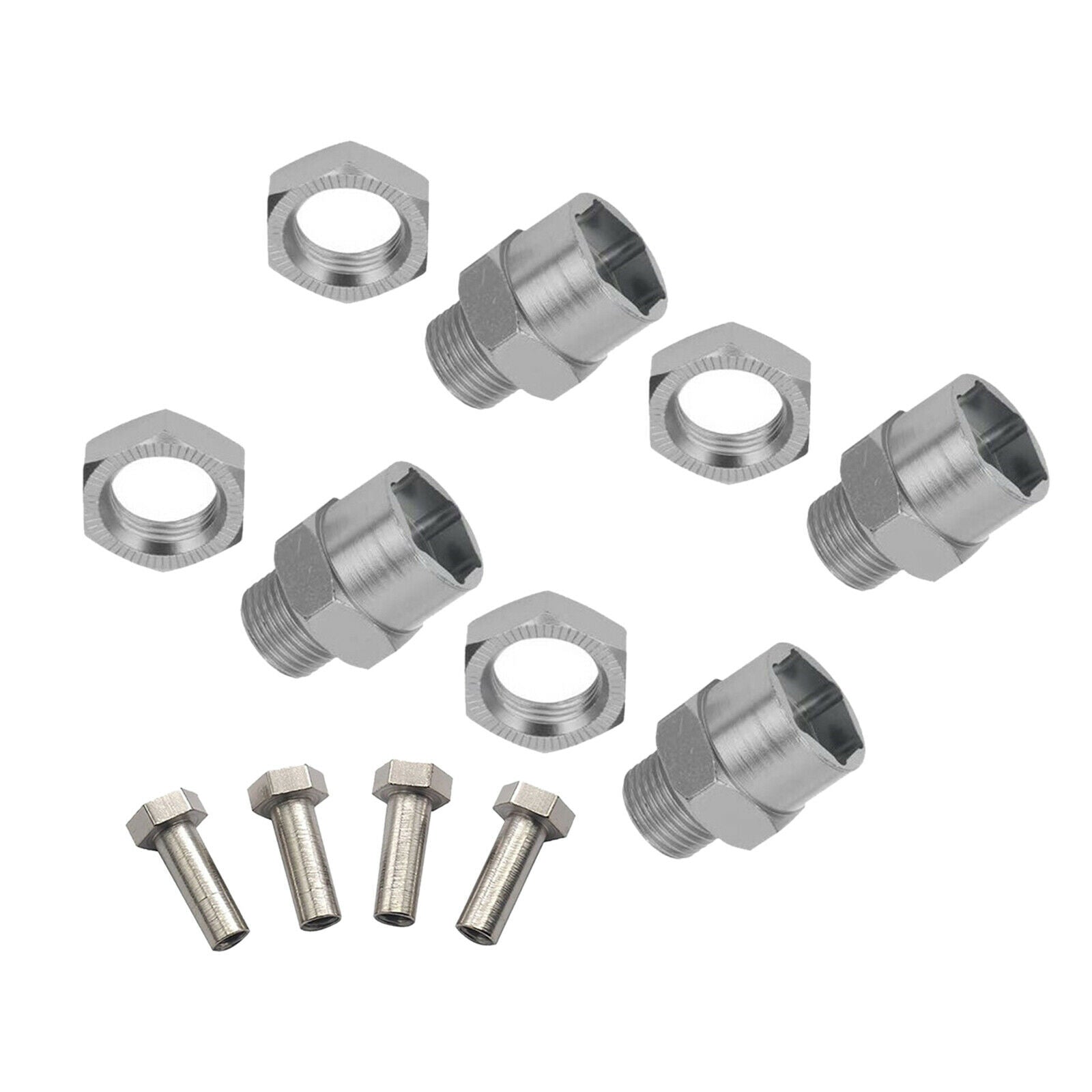 12mm to 17mm Wheel Hex Drive Adapter 15mm Offset Extension for 1/10 RC Car