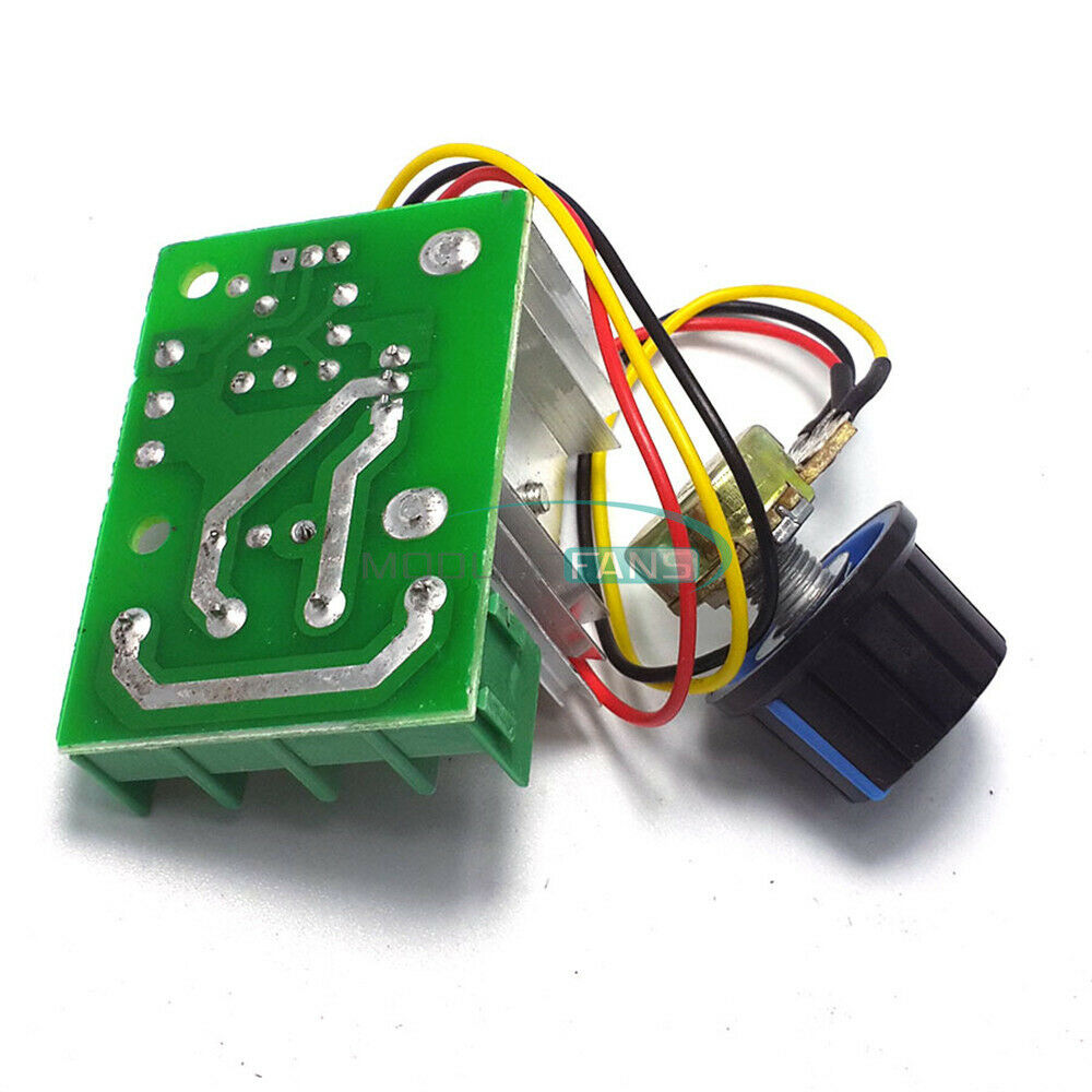 AC 50-220V 2000W High Power Voltage Regulator Switch Motor Speed Controller
