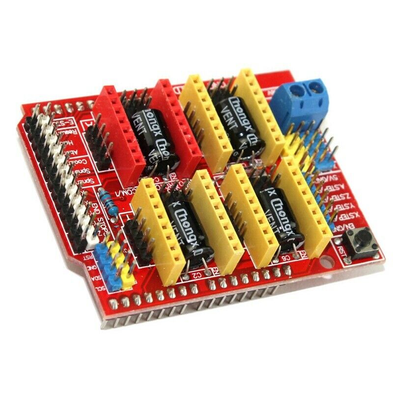 V3 Engraving Machine Expansion Board + Drv8825 Driver with Heat Sink for ArdW4Z5