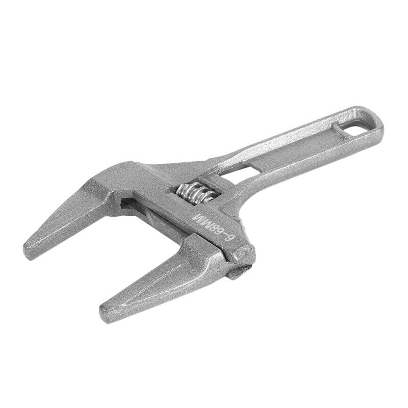 16-68mm Mini Adjustable Spanner Wrench Short Shank Large Openings Ultra-Thin AJ8