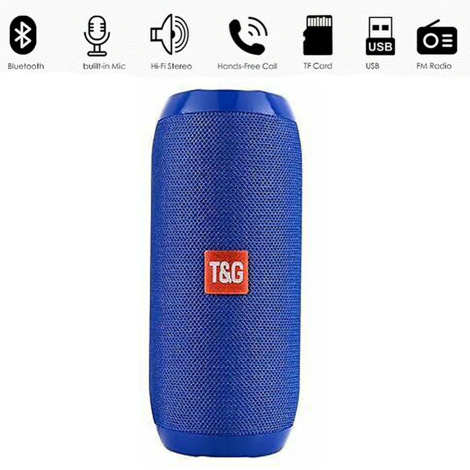 Wireless Bluetooth Speaker Waterproof Outdoor Super Bass Stereo USB