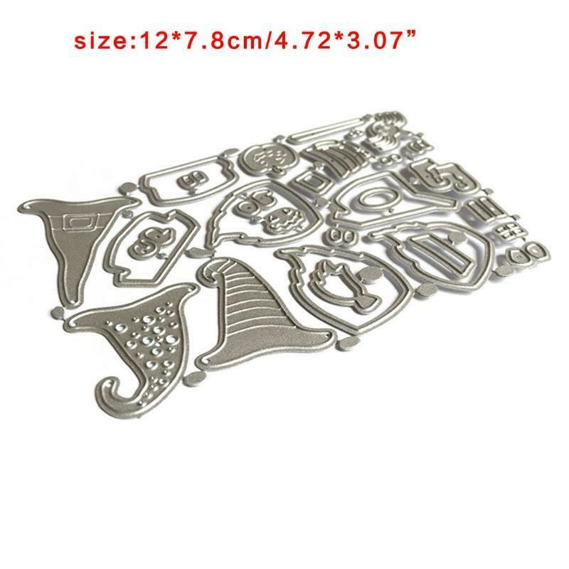 Halloween Gnomes Metal Cutting Dies Stencil DIY Scrapbooking Album Paper Card