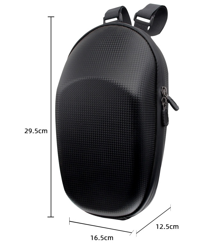 Frame Scooter Hanging Bag Hard Shell Front Waterproof Folding Bike Bicycle Pouch