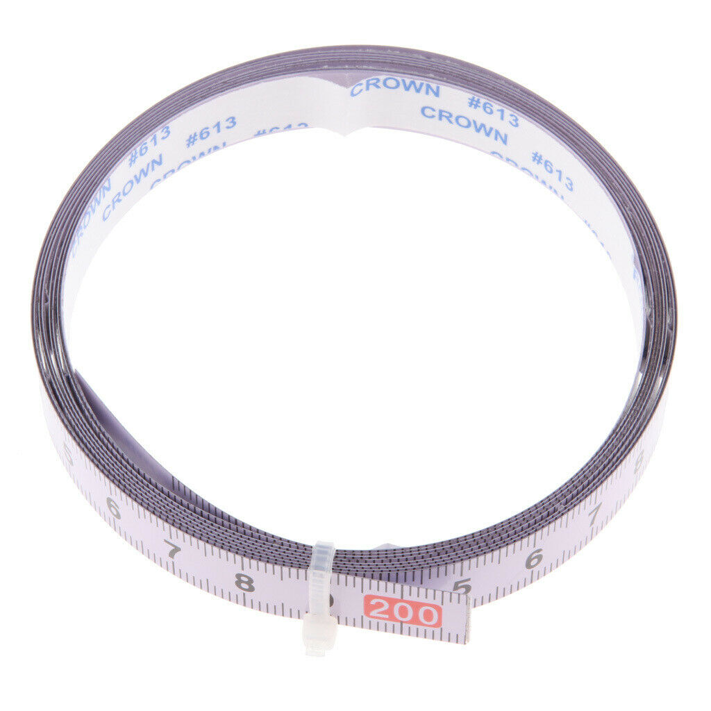 Miter Saw Track Tape Measure Adhesive Metric Ruler Left To Right(0-200CM)