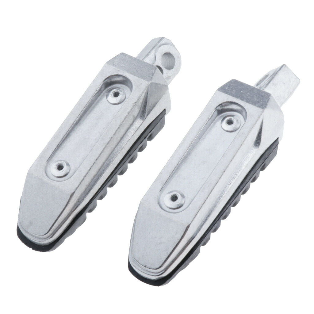Pair of Motorcycle Front Foot Peg Rest Pedals Mini Boards Sustain Compatible for