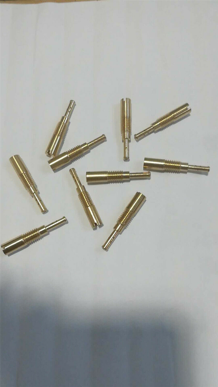 12Pcs Carburetor Pilot/Slow Jet Injector Nozzles 5mmx0.8mm for Keihin Carb PZ19