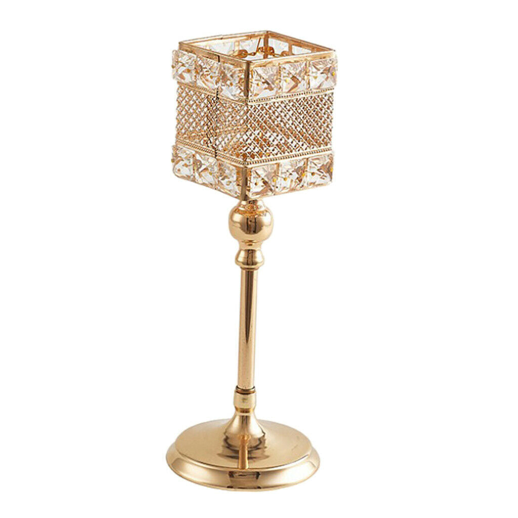 Metal Europe Candle Holder Home Decor Tabletop Decorative Candlestick 33.5cm