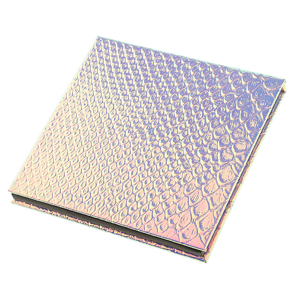 2 Pieces Empty Magnetic Palette Container Box for Eyeshadow Powder Makeup