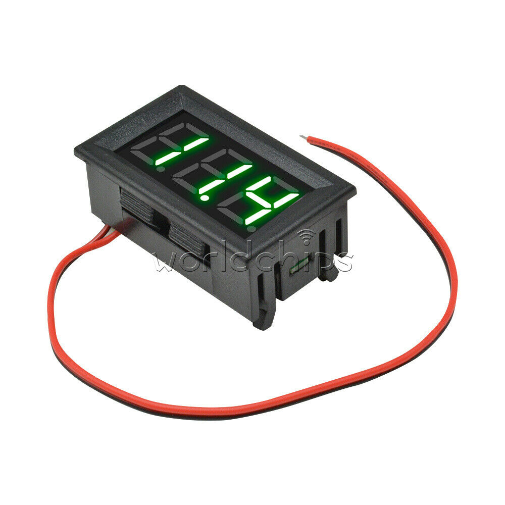 0.56" Inch Mini Voltmeter AC 70-500V Digital Green LED Voltage Panel Volt Meter