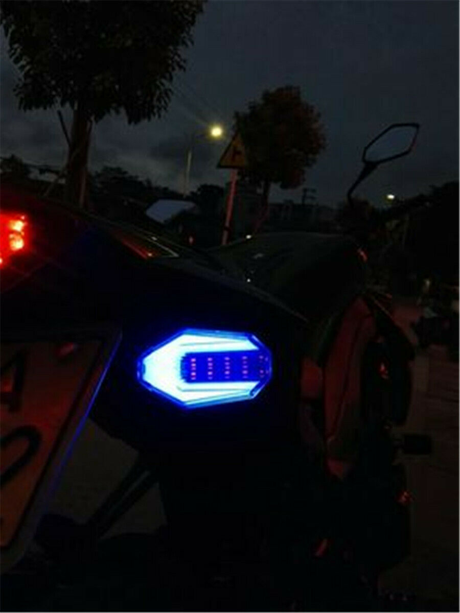 Motorcycle Bikes Modified Turn Signals DRL Turn Lights LED Daytime Running Lamps