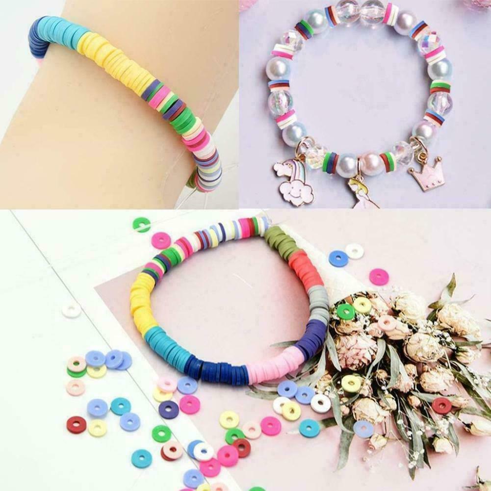 Colorful DIY Handmade Bracelet Necklace Boho Jewelry Accessories Set x 1Box Q5K7