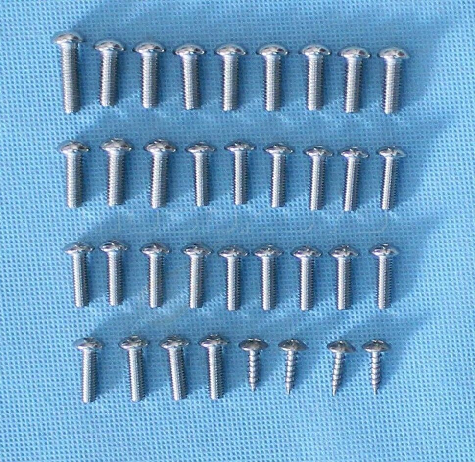 109Pcs Fairing Bolt Kit Body Work Screws For Suzuki GSX-R 600 750 06 2007 CD BK