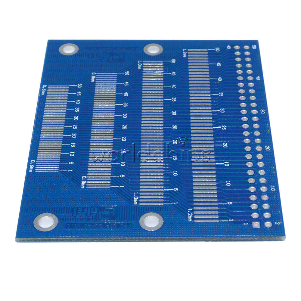 Pin Pitch 0.5mm To 1.2mm Adapter PCB FPC Board 2.0-3.5inch TFT LCD SMD To DIP