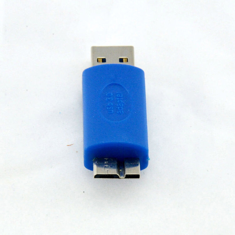 USB High Speed 3.0 Type-A Male to Micro B Male Plug Adapter Gender Changer