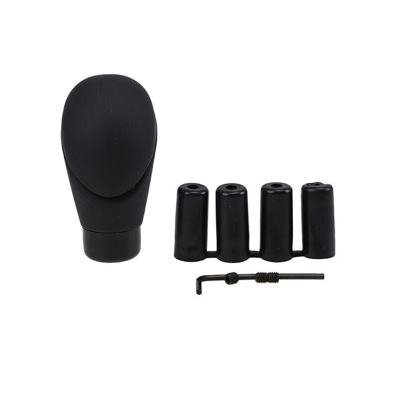 1pc Universal Car Manual Transmission Gear Shift Knob Shifter Lever Handle Black