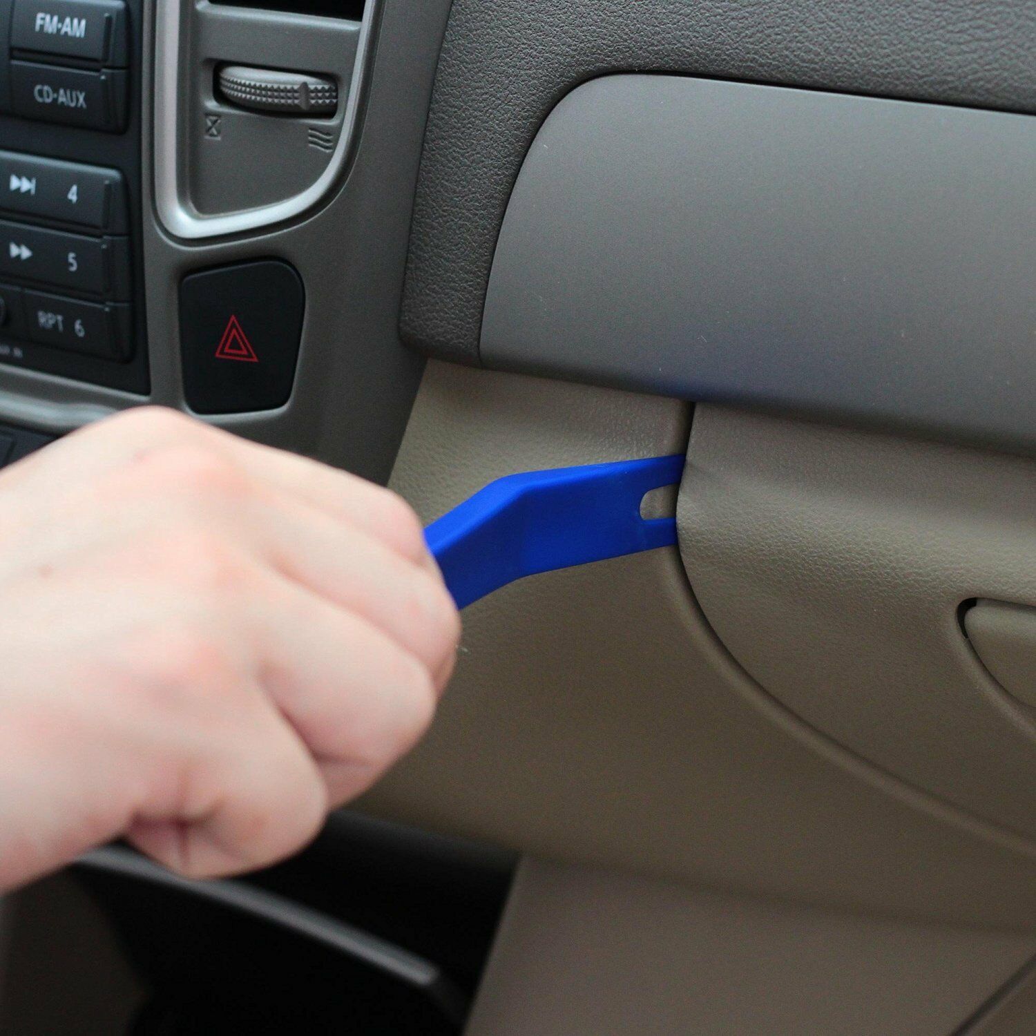 7Pcs Car Truck Interior Dash Radio Door Clip Panel Trim Open Removal Tools Kit
