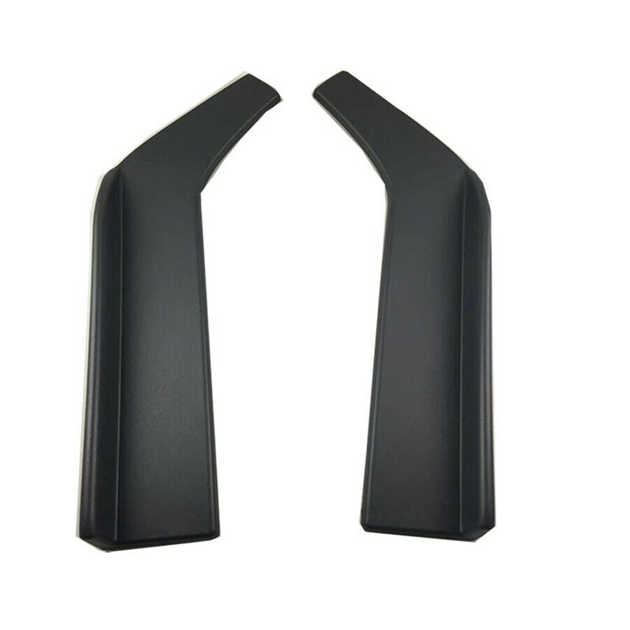 1 Pair Black ABS Car Rear Bumper Lip Wrap Angle Splitters Anti-crash &Scratch