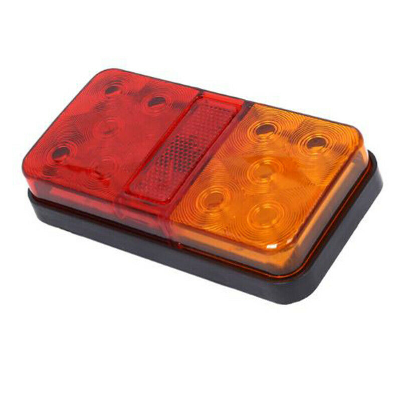 10LED Rear Tail Lights Lamps Lorry Truck Trailer Caravan Bus Motorhome ;.l8