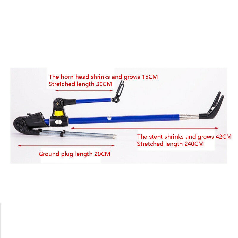 Bold and Hard Fishing Rod Holder Portable Teles Fishing Hand Rod Holder SuppU8G7