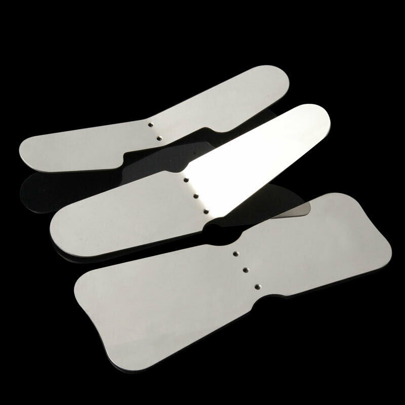 3PCS Dental Orthodontic Intra-oral Clinic Stainless Steel Photography Mirrors