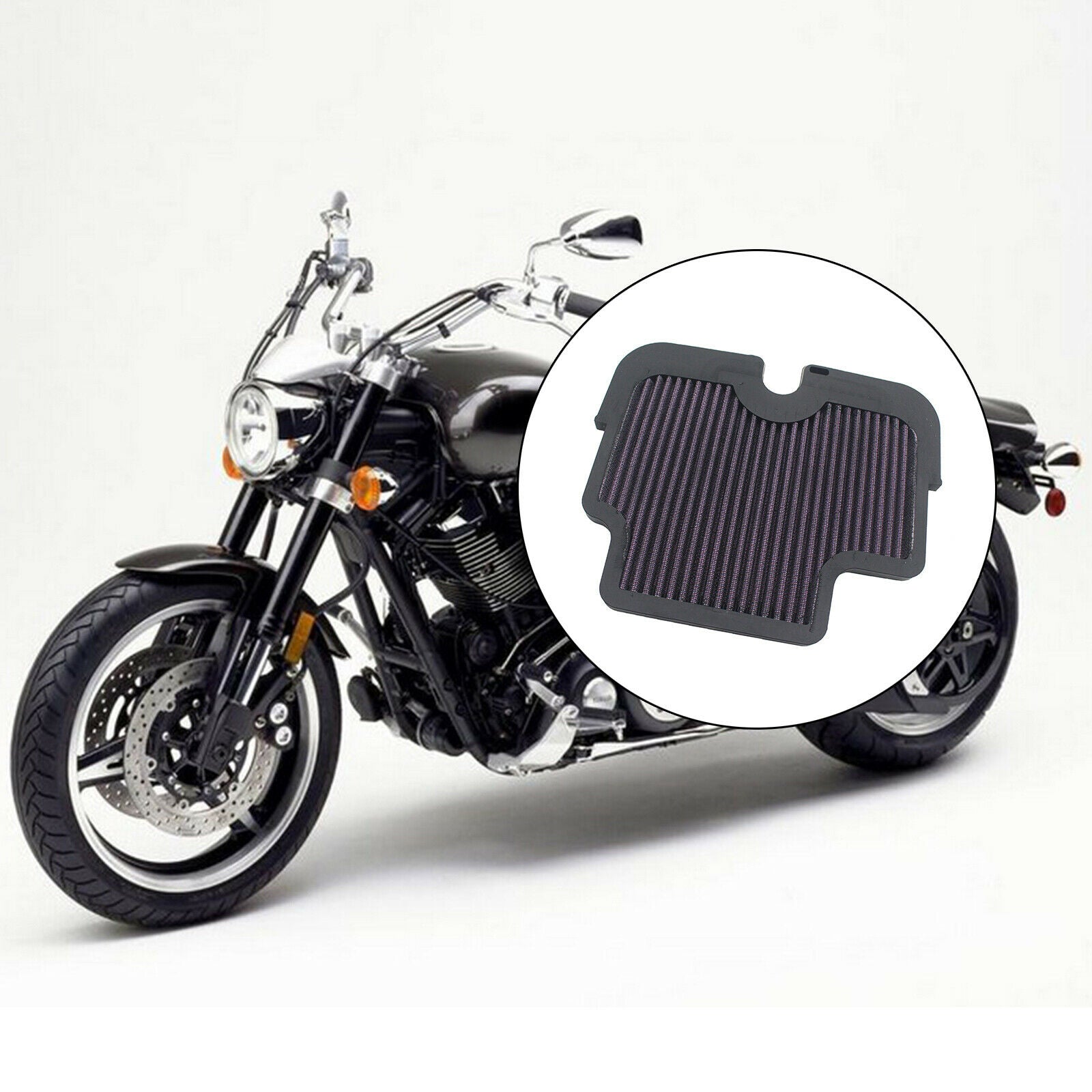 Air Intake Filter for Kawasaki ER650 ER-6N 2009-2011 Acc ZUTR-KA017 M-001