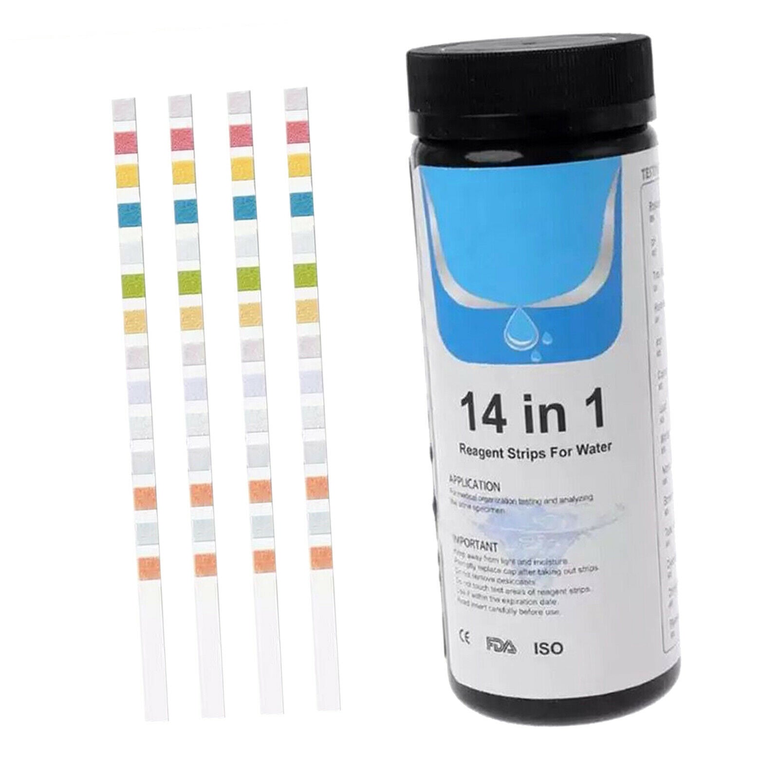 Water Test Strips Home Drinking Water Pool Water Quality Test Reagent Strips