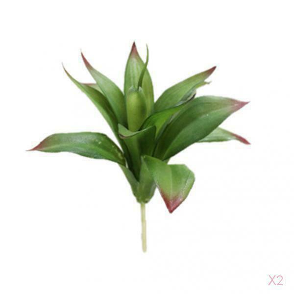 Artificial Agave 13 Leaves Bunch Of Juicy Foliage Plant Decor