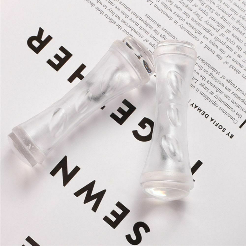 Scraper Manicure Silicone Nail Stamper Transfer Tool Nail Print Silicone Seal