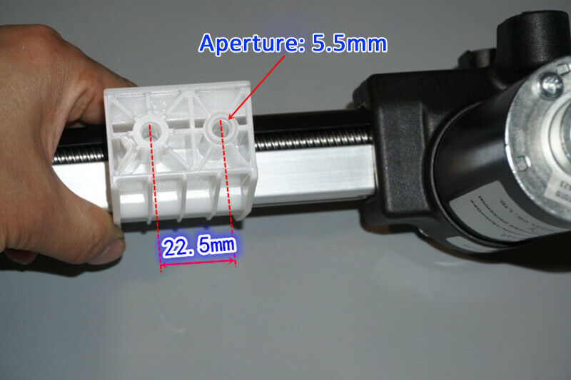 DC 29V push rod motor screw slider 75W 12V 24V 29V voltage electric stroke 326mm