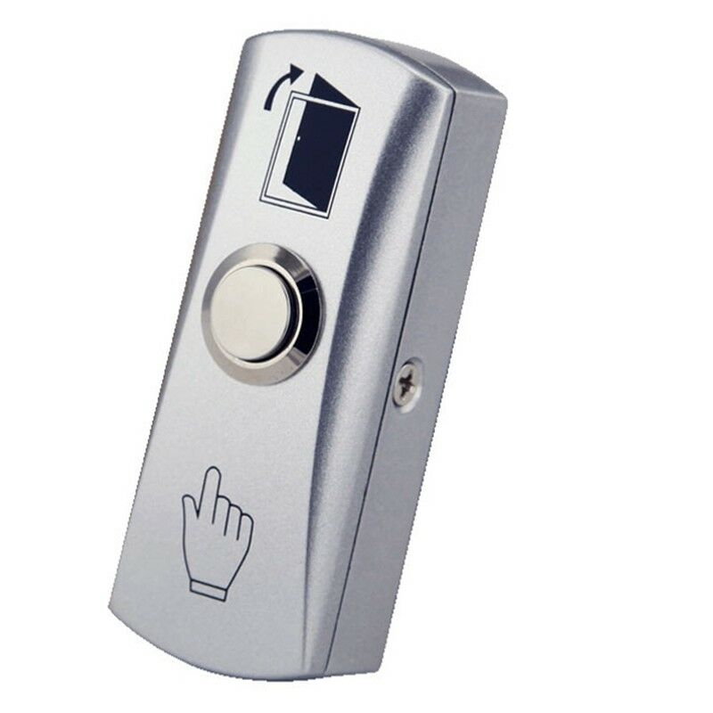 1PCS Push Button Switch Use for Electric Door NO Action Momentary Screw Mounting