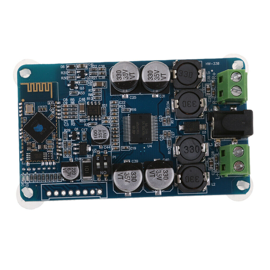 TDA7492P 2x25W Wireless Bluetooth CSR4.0 Audio Receiver Amplifier Board