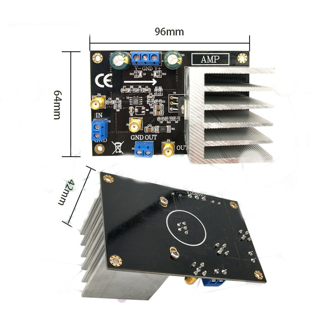 LM1875 Power Amplifier High voltage 55V Peak Motor Drive Power Amplifier Board