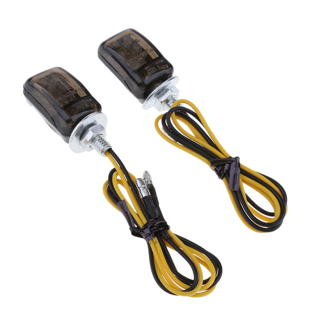 1 Pair LED Turn Signals Light Small Indicators Replacement Left & Right