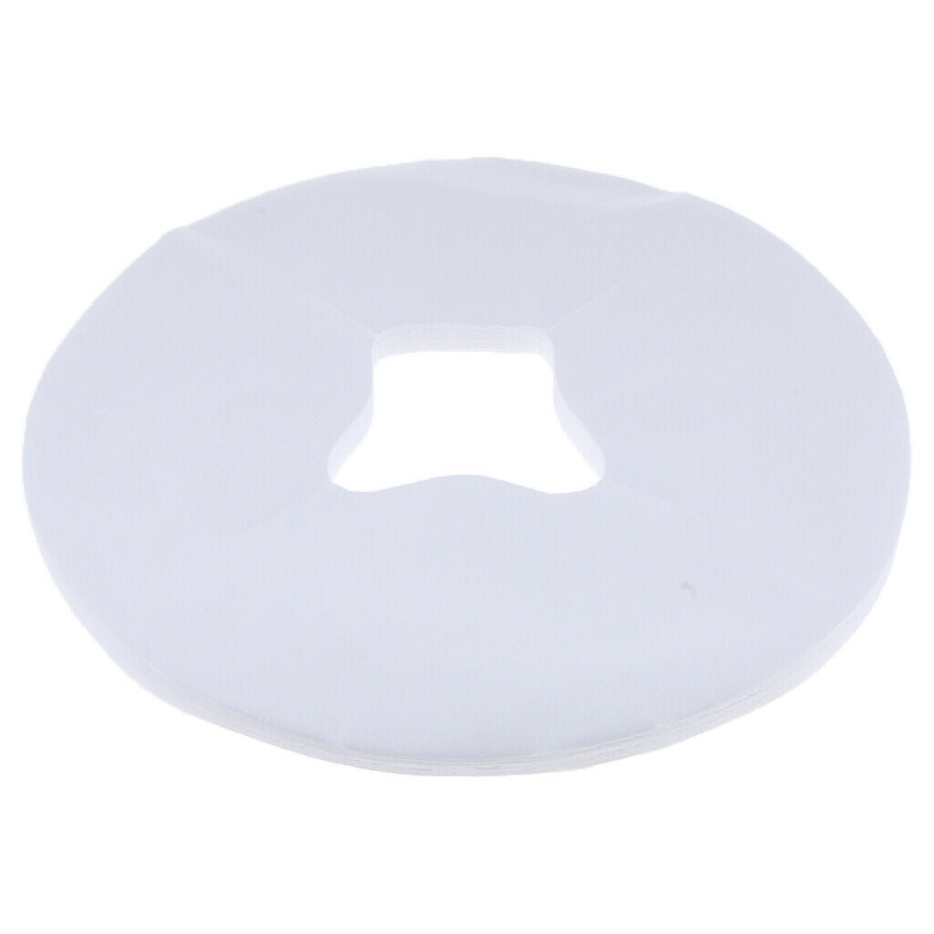 Bulk 400pcs Sauna Spa Massage Table Face Cradle Covers Headrest Covers White
