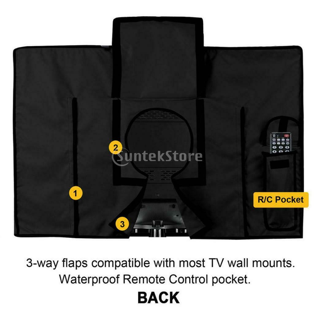 Outdoor TV Cover,Weatherproof Universal Protector for 36"- 38"  LCD, LED,