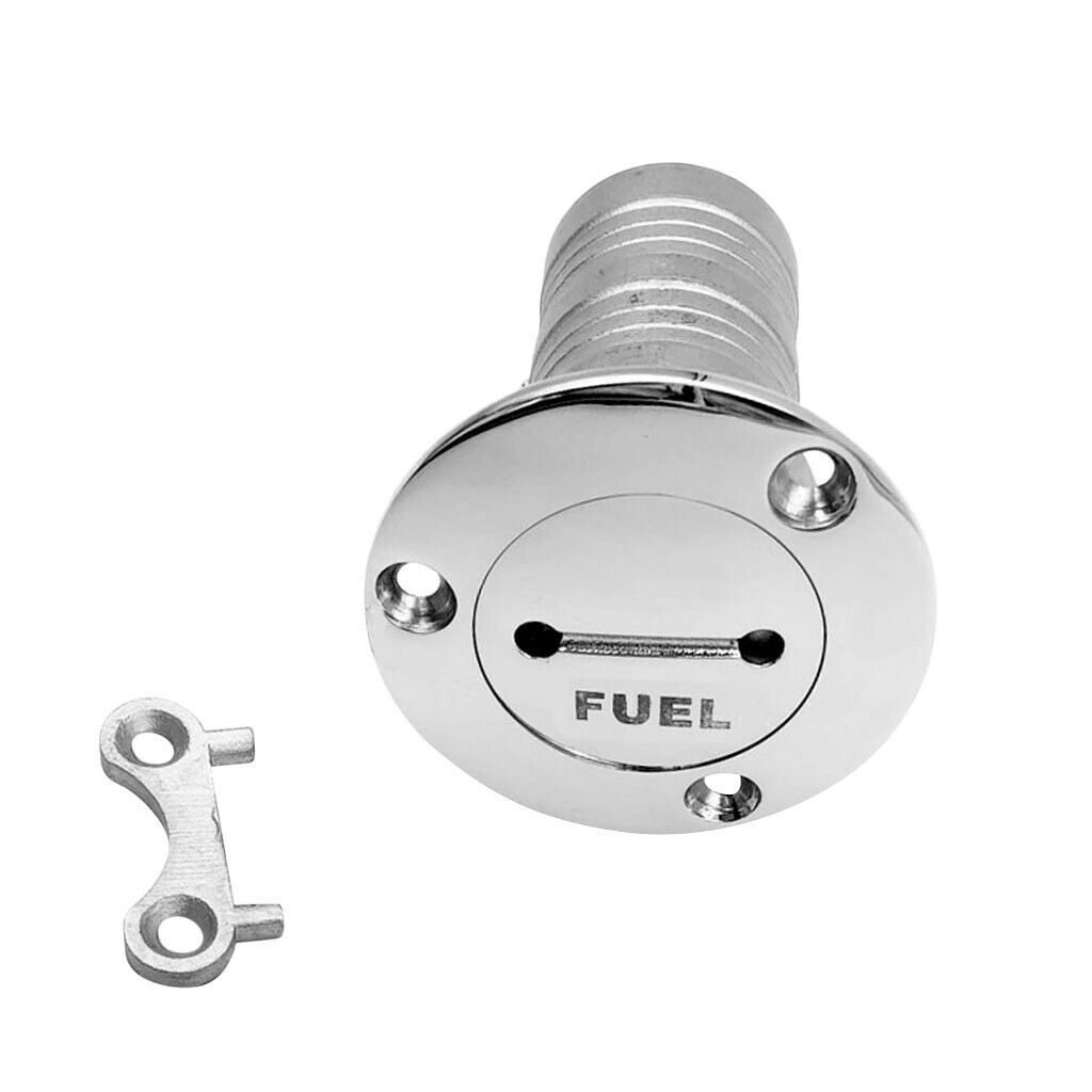 Stainless Steel 316 Marine Boat Deck Gas Petrol Fuel Filler with Key   and