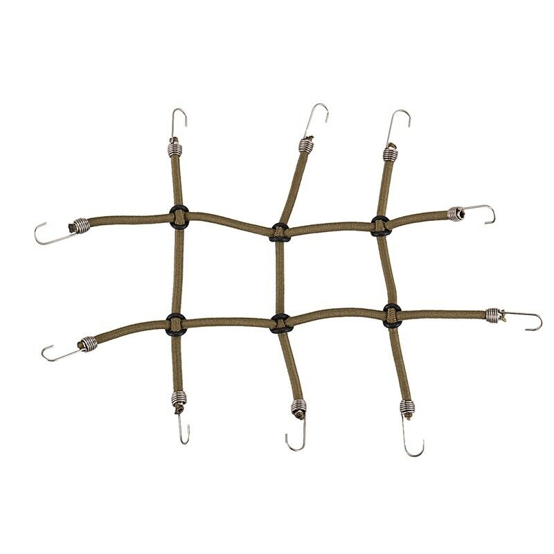 1:10 Rc Rock Cler Elastic Climbing Car-Roof Luggage Net for Axial Scx10 90046 J3