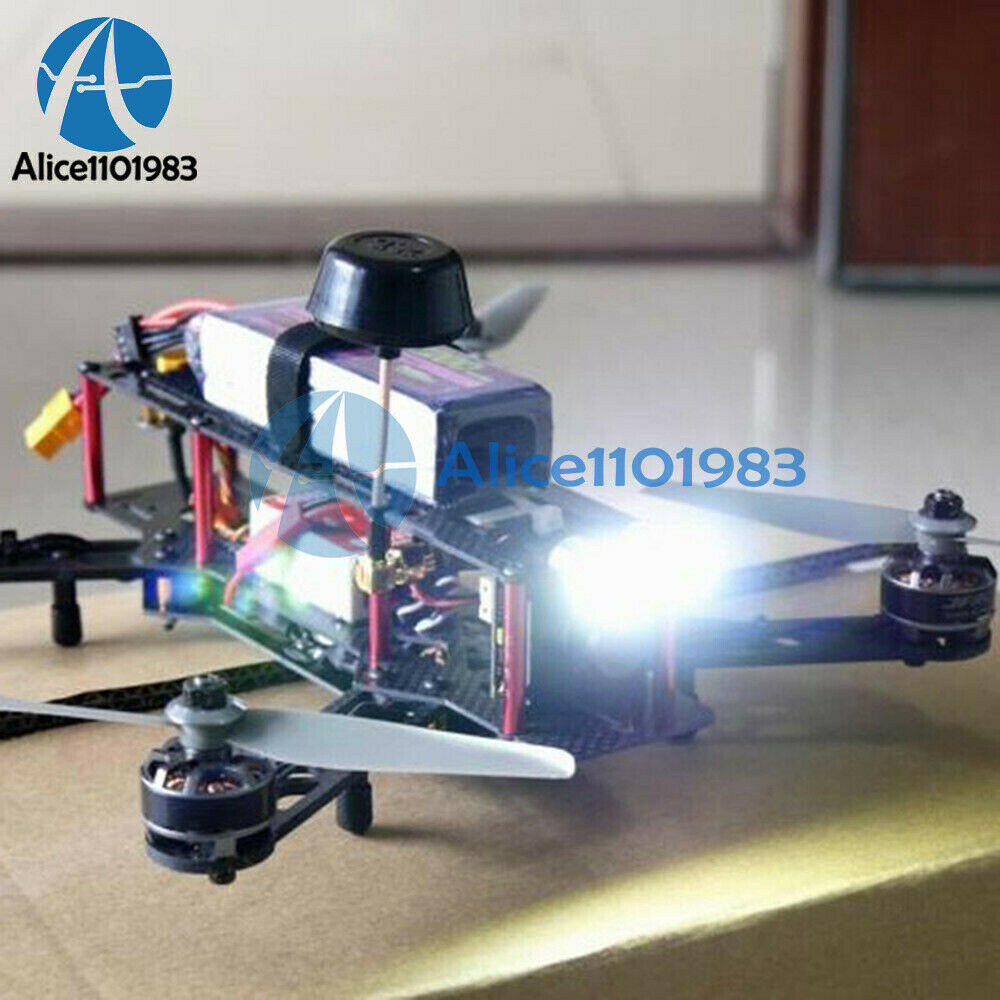 DC12V RC FPV Night Flying Searchlight 1.5W LED Lights for Airplane Drone QAV250
