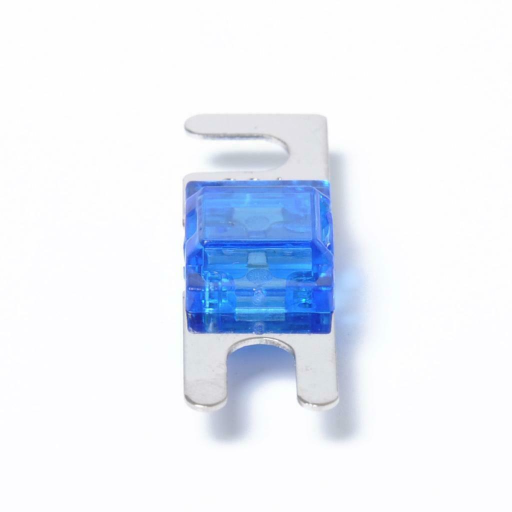 10 Pieces 80A+60A Mini ANL Bolt Fork Fuse Kit Car Audio Circuit Breaker