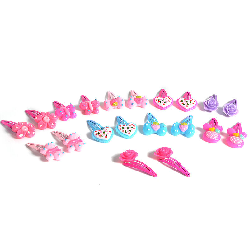 Wholesale 20pcs Mixed Cartoon Styles Baby Kids Girls HairPin Hair Clips Headwear