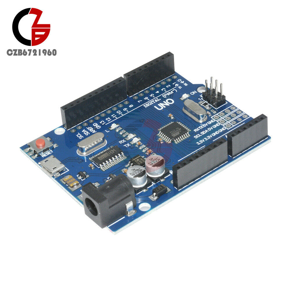 Version for Arduino UNO R3 ATMEGA328P-16AU CH340G Micro USB Board