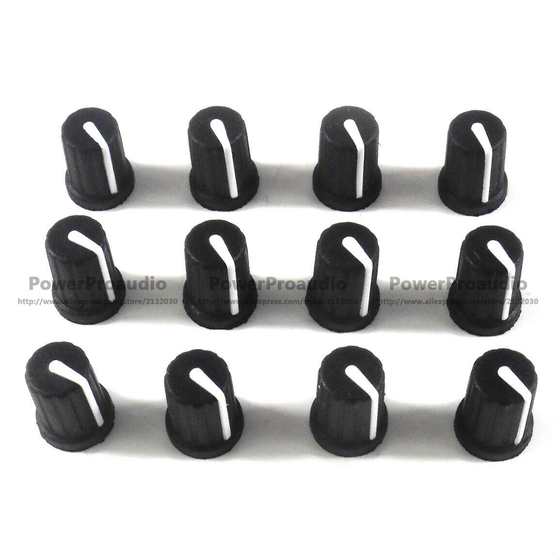 12PCS OEM Black knob For Pioneer TRIM DJM800, DJM900, DJM2000 spare part DAA1204