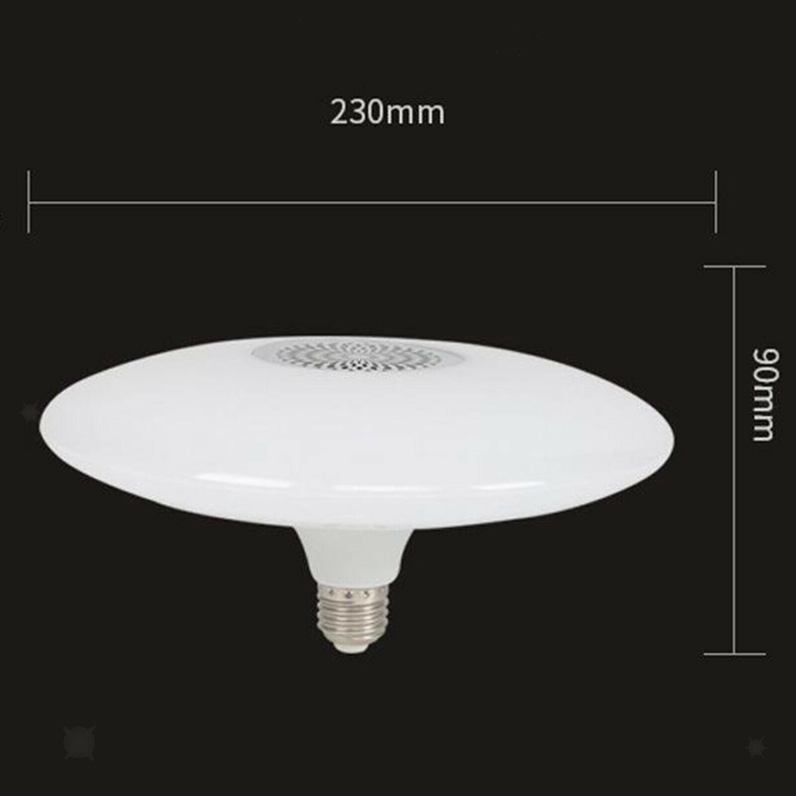 E27 Smart LED Light Bulb Bluetooth RGB Color Music Speaker Remote Control Lamp