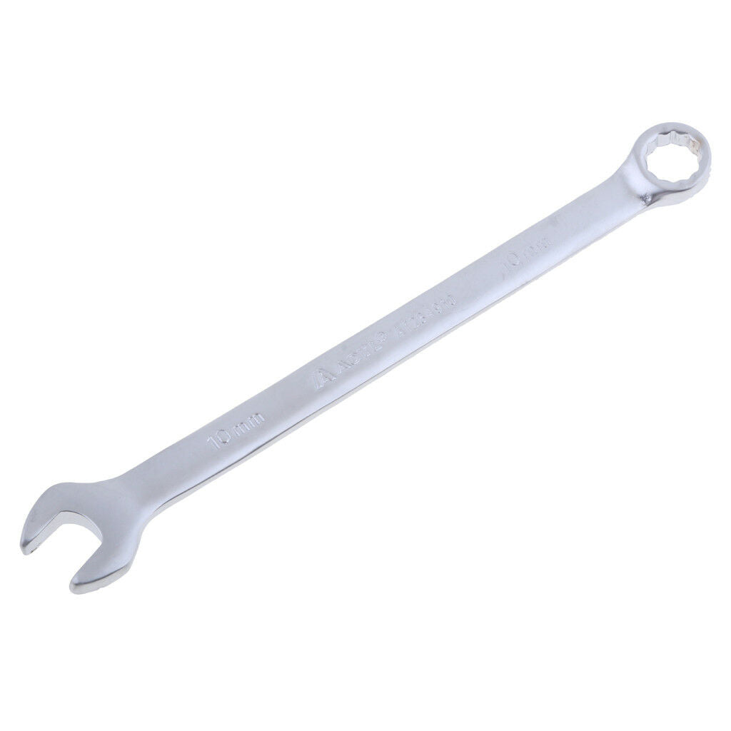 Stubby Metric Combination Spanner Ratchet Wrench 10mm Ring Spanner Open End