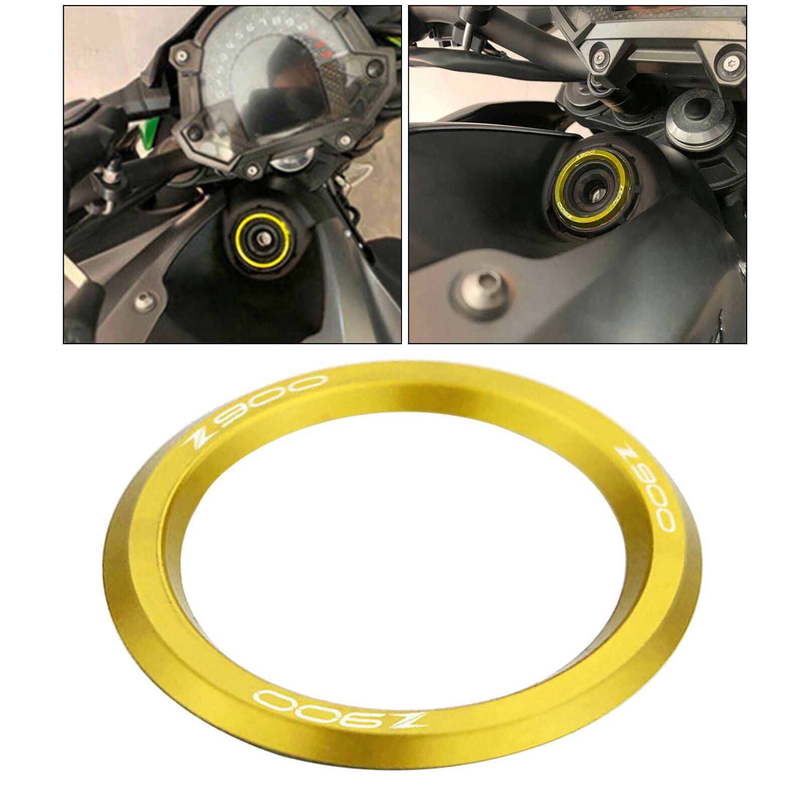 Ignition Cover Switch Cover Parts for Kawasaki Z900   Throttle Yellow