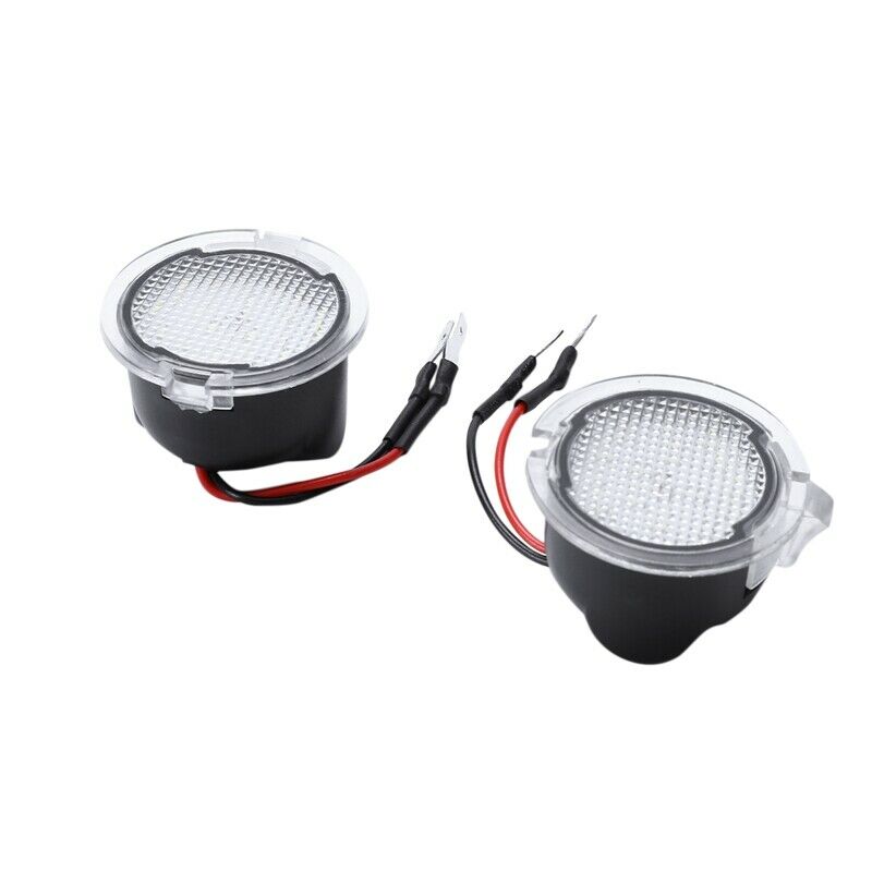 2X For Ford Led Under Mirror Puddle Light F-150 Edge Explorer Mondeo Taurus S-J9